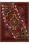 Kemal Collection Text Detailed Abstract Ethnic Patterned Woven Base Decorative Carpet Kemal73