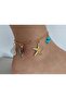 Women's Steel Tarnish Starry Anklet Anklet