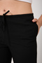 Joyed Women's Drape High Waist Elastic Cord Lace up Palazzo Pants