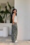 Khaki Camouflage Patterned Trousers - 2