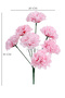 Artificial Flower 7-Branch Eco Chrysanthemum Bouquet 30 cm Pink - 3
