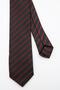 Striped Tie and Handkerchief Set for Men (5.5X150Cm) - 3
