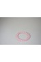 Pink Quartz Natural Stone Bracelet, Love Stone, Handmade, Women's Special, Flexible Unisex Design