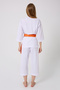 Joyed Unisex Karate Belt Colorful 260 cm Cotton Sports Belt Hard - 5