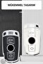For Bmw E60 E61 E70 E81 E87 E90 E91 E92 X1 X5 X3 1 3 5 6 Z4 M3 M5 Tpu Key Case Cover (Black Silver) - 8