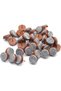 COOLBABY 40Pcs Round Heavy Duty Nail-On Anti-Sliding Felt Pad For Furniture Chair Table Leg Feet Flo