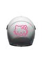 Helmet Pink Hello Kitty Motor Helmet Sticker - 2