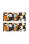 Crazy Cats Printed Car Door Post Covering Foil Sticker Set of 2 (Right&Left) - 5