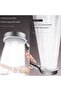 Junaris Handheld Shower Head Set Black with Filter, 7 Inches Showerhead with 150CM Shower Hose 5-mod - 9