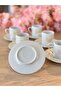Tamina Desen6 4 Piece Coffee Cup for 2 Persons 90Cc - 2