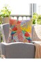 Smr Tropical Bird Patterned Throw Pillow – Soft Colored Parrot Decorative Throw Pillow 43X43 - 4