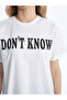  Crew Neck Printed Short Sleeve Women's T-Shirt - 4
