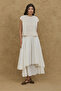 Multi-Layered Skirt Ecru - 6