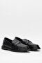 Dericlub Women's Classic Loafer Shoes Real Leather Rc 40220 Black - 2