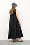 Women's Organic Cotton Sleeveless Dress Black - 2