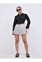 Women's Shirt Crop Slim Fit Slim Fit Elastic Waist - 3