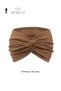 Coffee Plain Premium Women's Hair Band - 3