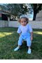 Baby Blue Suit with Salopet Set of 2 - 3