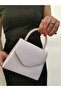 Women's Satin Silver Evening Dress Clutch Night Chain Wedding Bag