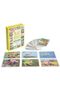 3-Piece Education Set (First 50 Words + First 50 Animals + First 50 Vegetables and Fruits Educational Toy 150 Piece Card - 3