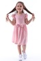 3 Pieces 3-Piece Printed Lycra Girl's Dress - 2