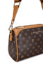 Premium Line Brown Monogram Women's Cross Shoulder Bag 05Po25Y10326 - 5