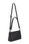 Premium Line Black Monogram Women's Cross Shoulder Bag 05Po25Y10336 - 3