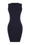 Lacivert Mini Triko Bolero-Elbise Takım TWOAW25EL00056 - 7
