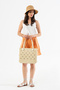 Beige Eva Beach Bag - Suitable for Daily Use, Water Resistant