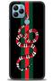 General Mobile Gm 22 Case Hd Printed Case - Red Green Snake - Mrc