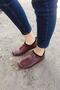 Claret Red Unisex Nylon Sea Shoes - 6