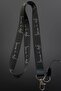 Black Gazi Mustafa Kemal Ataturk Signed Neck Lanyard Phone Strap
