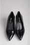 Seç 2578 Genuine Leather Stiletto (Heel Height: 7 cm) Black Patent Leather - 2