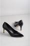 Seç 2578 Genuine Leather Stiletto (Heel Height: 7 cm) Black Patent Leather - 6