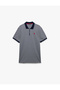 Regular Fit Short Sleeve Zip Polo Neck T-Shirt - 3
