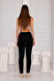 Comfy Women's Tracksuit with Cotton Lycra with Belt Lace up Pockets - 4