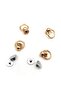 Angel Bag Accessory Light Gold Screw Hanger Small Size 4 Pieces