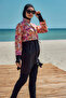 Full Covered Hijab Swimsuit Hale R2501 Festival - 6