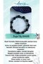 Certified Black Tourmaline, Hematite and Moss Agate Bracelet