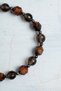 Certified Smoky Quartz and Tiger's Eye Natural Stone Bracelet - 5
