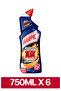 Original Power Plus Toilet Cleaner, 750ml x 6