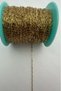 Stainless Steel Gold Ipince Paperclip (Paperclip) Chain for Jewelry Making/Production |   1 Meter - 2