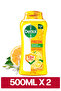Fresh Shower Gel & Body Wash, Citrus & Orange Blossom Scent, 500ml x2