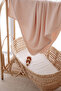 100% Organic Cotton Double Layer Pique Baby Blanket (90X90Cm) - 3