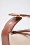 Leo Canvas Hand and Crossbody Bag Brown - 9