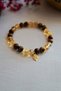 Citrine Tiger Eye Fatma Mother's Hand Natural Stone Bracelet – Blessing-Luck-Power-Evil Eye Protection - 3