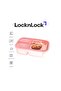 To Go Lunchbox 980ml Pink - Leak-Proof, Compact, Microwave Safe