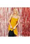 Rose Gold Metallized Backdrop Door Wall Ornament Curtain – Party Ornament and Background Decor