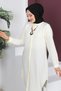 Necklace Tunic TSD230512 Ecru - 5