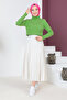 Turtleneck Knitwear Blouse TSD230723 Green - 2